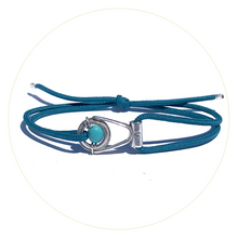 Bracelet Apala Œil Turquoise - Canard