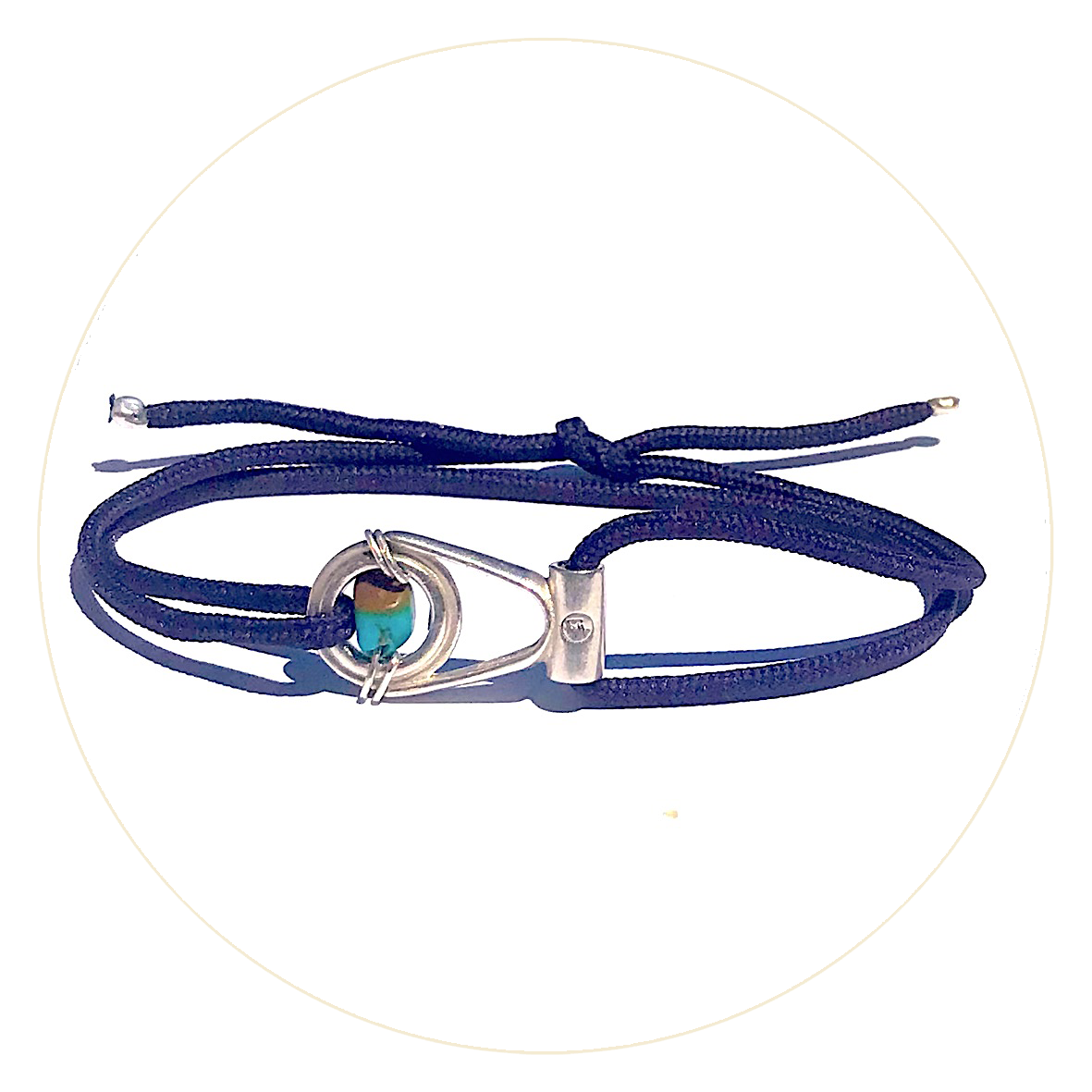 Bracelet Apala Œil Turquoise - Violet
