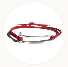 <transcy>Elongated Shackle Bracelet - Classic Red Terracotta</transcy>